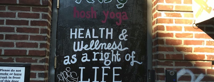 hosh yoga is one of Lugares favoritos de Nikki.