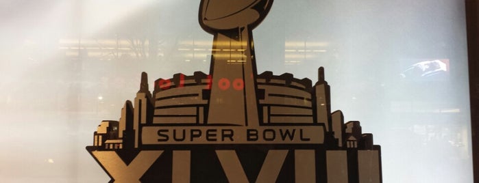 ESPN Set on Super Bowl Boulevard is one of " Ratso Rizzo".