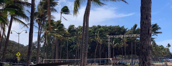 kuhio beach volleyball courts is one of The Beaches in Hawaii.