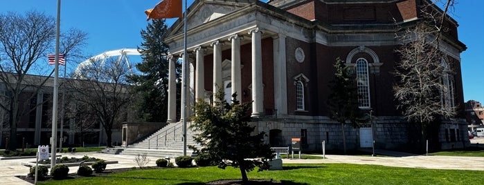 Hendricks Chapel is one of Syracuse University.