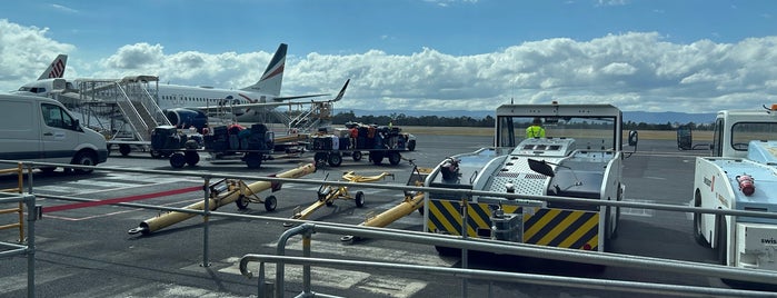 Hobart Airport (HBA) is one of Aeroportos.