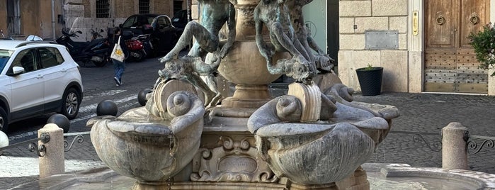 Turtle Fountain is one of Rome.