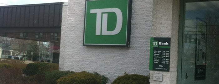 TD Bank is one of Denise D. : понравившиеся места.