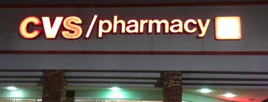 CVS pharmacy is one of Pinpointed locations.