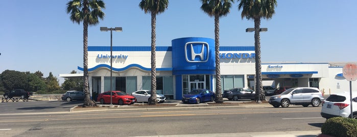 University Honda is one of Martin’s Liked Places.