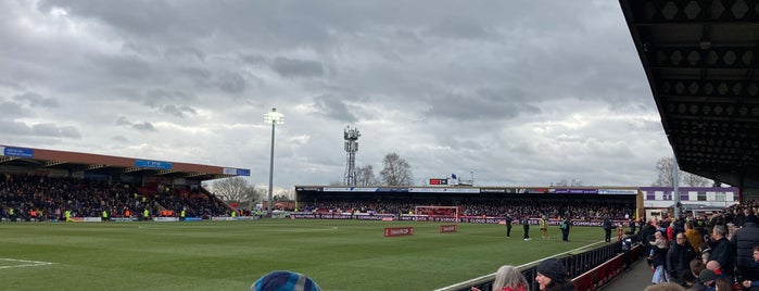 Aggborough Stadium (Kidderminster Harriers FC) is one of Blue Square Premier Grounds 2012/13.