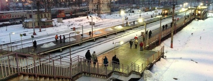 Ж/д платформа Моссельмаш is one of Вокзалы и Станции Москвы.