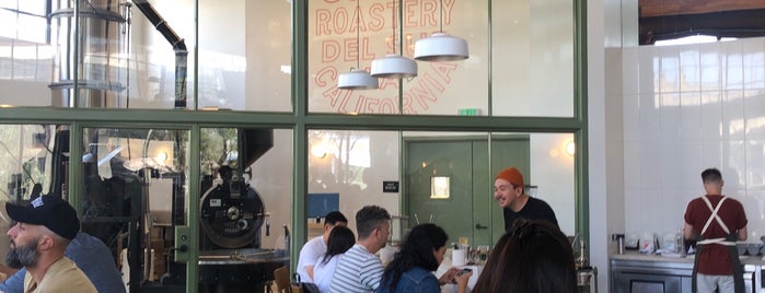 Verve Roastery Del Sur is one of LA Cafes.