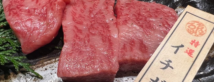 炭焼肉 石田屋。 本店 is one of Kobe beef.
