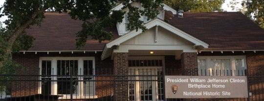 President William J. Clinton Birthplace Home is one of Presidential (U.S.) Birthplaces.
