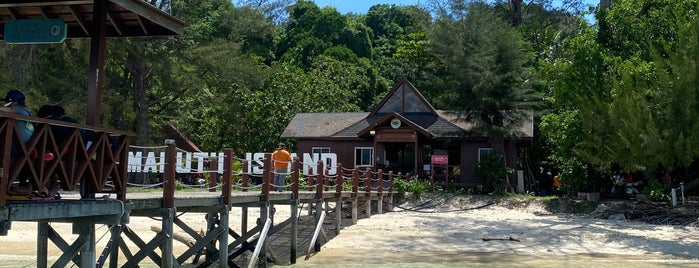 Mamutik Island is one of Sabah.