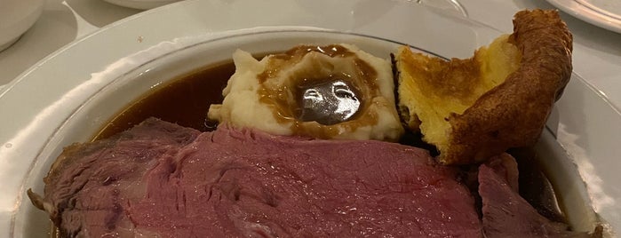 Lawry's The Prime Rib is one of HKG restos.