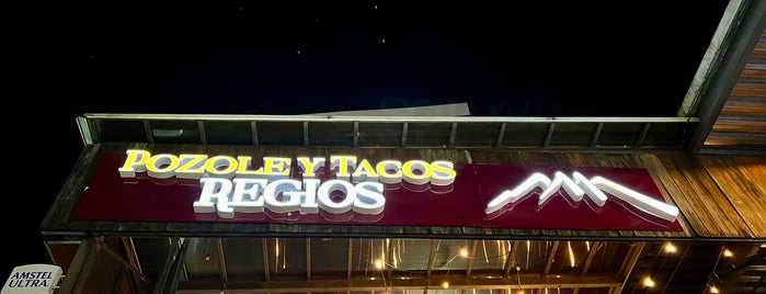 Pozole y Tacos Regios Express is one of Cena en cumbres.