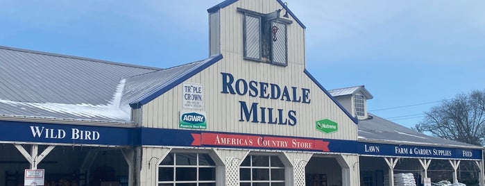 Rosedale Mills is one of where I go.
