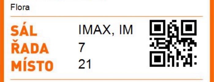 IMAX is one of Prague Jan 2018.