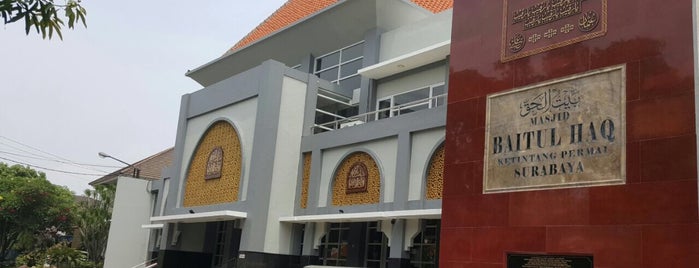 Masjid Baitul Haq is one of Surabaya.