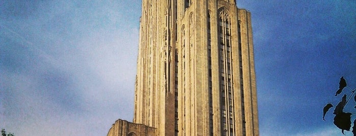 Cathedral of Learning is one of Pittsburgh, PA.