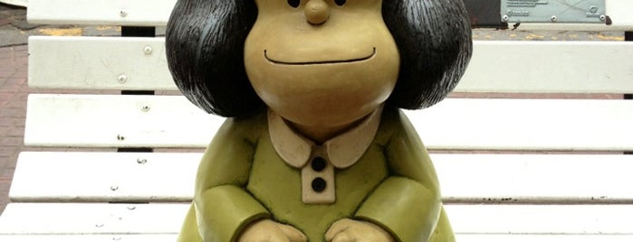 Monumento a Mafalda, Susanita y Manolito is one of Davidさんのお気に入りスポット.