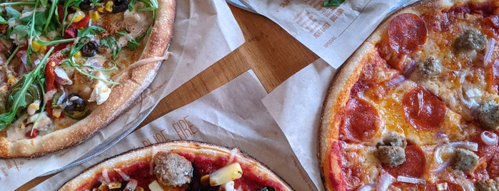 Blaze Pizza is one of Work From.