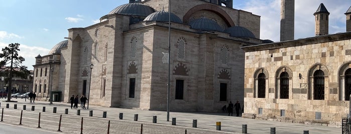 Mevlana Celalettin Rumi Camii is one of Konya Selçuklu Mescit ve Camileri.