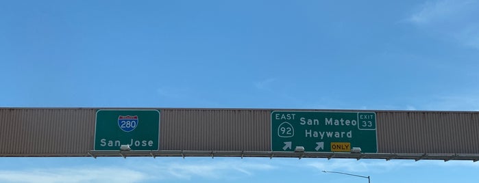 I-280 / CA SR-92 Interchange is one of CA, NV, AZ 2010.