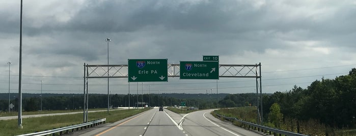 I-77 Exit 144 & I-271 Exit 10 is one of Interstate 77 in Ohio.