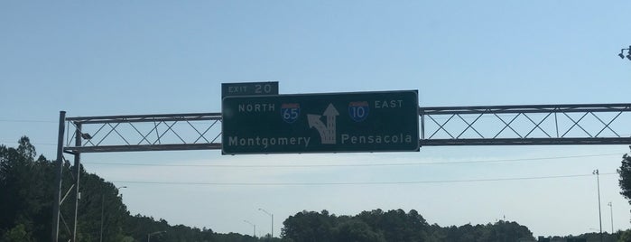 I-65 / I-10 Junction is one of PLACES.