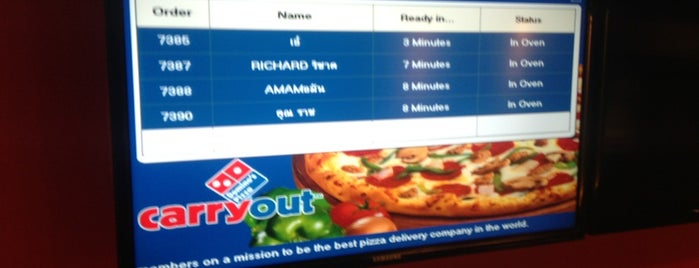 Domino's Pizza is one of BKK Burgers & Pizza.