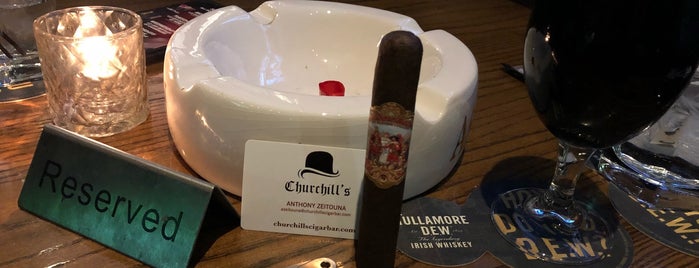 Churchill's Cigar Bar is one of Cigars.
