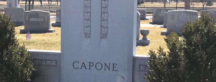 Alphonse "Al" Capone Grave is one of Chicago IL.