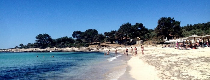 Psili Ammos is one of Thassos beaches.