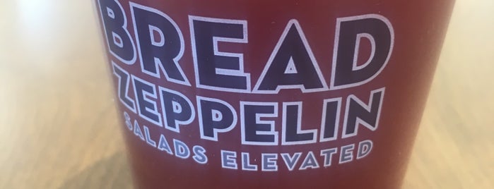 Bread Zeppelin Salads Elevated is one of Orte, die Stacy gefallen.