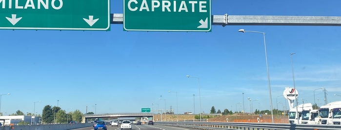A4 - Capriate San Gervasio is one of A4 Autostrada Torino - Trieste.