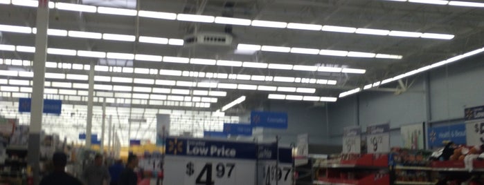 Walmart Supercenter is one of regulars.