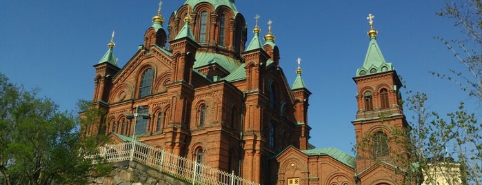 Uspensky Cathedral is one of Helsinki.