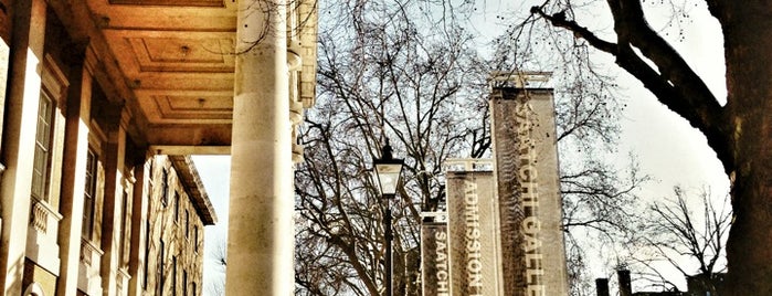 Saatchi Gallery is one of London.