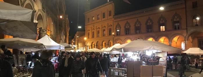 Piazza Santo Stefano is one of Bologna In january.