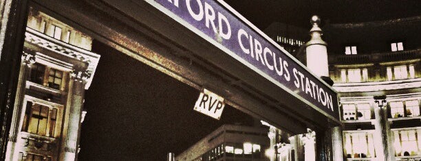 Oxford Circus London Underground Station is one of United Kingdom, UK.