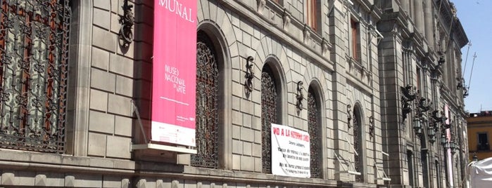 Museo Nacional de Arte (MUNAL) is one of Mexico City.