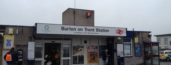 Burton-on-Trent Railway Station (BUT) is one of Railway Stations i've Visited.