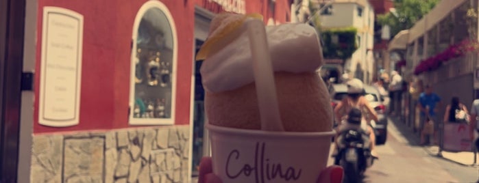 Collina Positano Bakery is one of สถานที่ที่ Oksana ถูกใจ.
