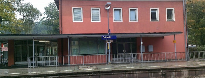 S Grafrath is one of München S-Bahnlinie 4.