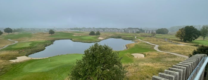 "The national" golfclub is one of Golf courses.