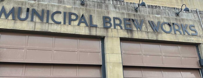 Municipal Brew Works is one of Cincy.