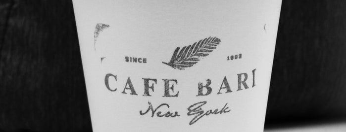 Cafe Bari is one of New York.