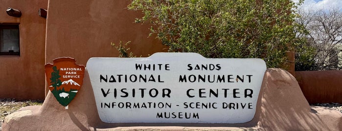 White Sands Visitor Center is one of New Mexico.
