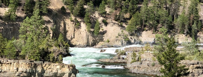 Kootenai Falls & Swinging Bridge is one of Awe inspiring waterfalls.