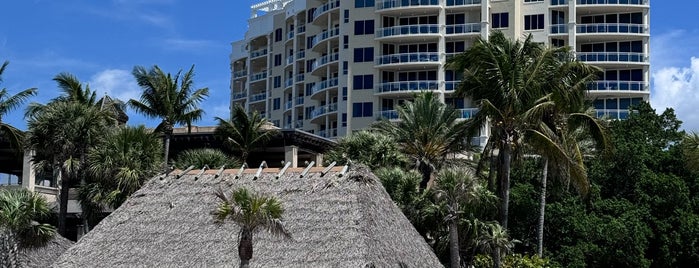 Lido Key Tiki Bar at the Ritz Carlton Beach Club is one of Sarasota!.