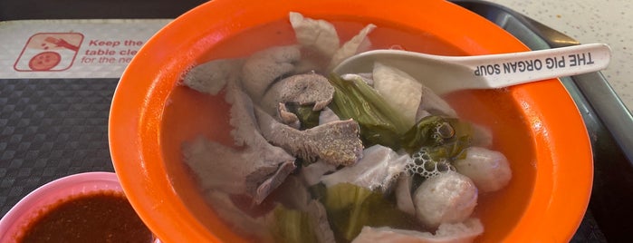 Koh Brother Pig's Organ Soup is one of Singapore.