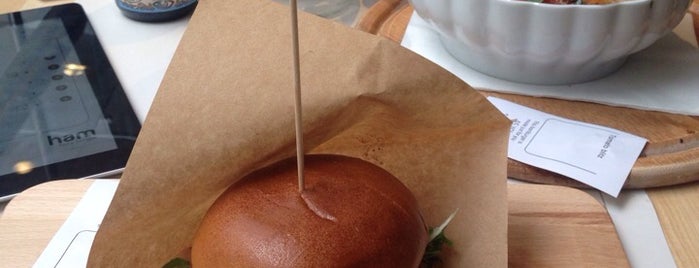 ham holy burger is one of New London Openings 2014.